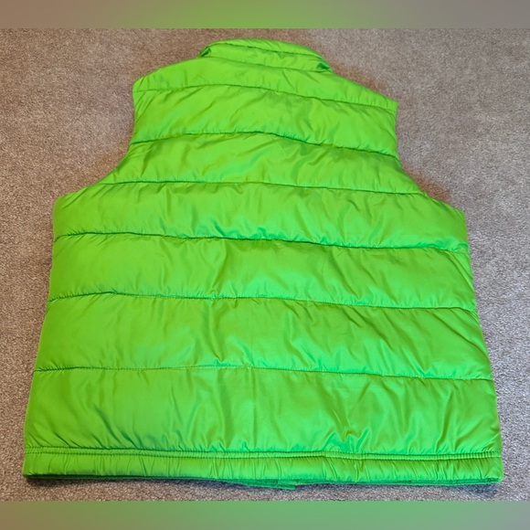 Hollister Men’s Bright Green Quilted Vest⭐️ - Picture 11 of 12